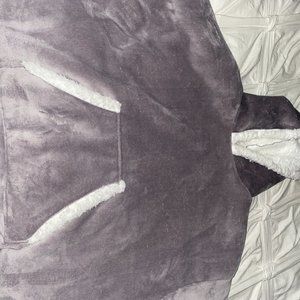 Blanket Hoodie, Oversized Sherpa Blanket